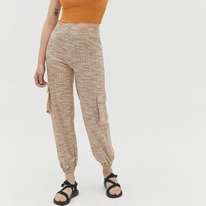 Urban Outfitters Janey Cargo Jogger Plaid utility Pants Size XS